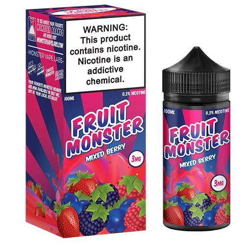 Fruit Monster eJuice Synthetic - Mixed Berry - 100ml / 0mg