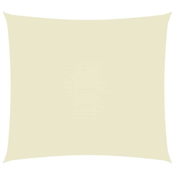 Sunshade Sail Oxford Fabric Rectangular 25x35 m Cream