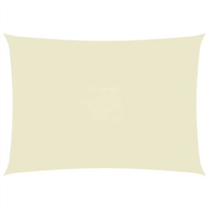 Sunshade Sail Oxford Fabric Rectangular 25x5 m Cream