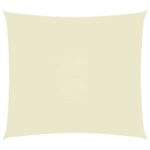 Sunshade Sail Oxford Fabric Rectangular 5x6 m Cream