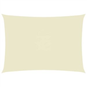 Sunshade Sail Oxford Fabric Rectangular 5x7 m Cream