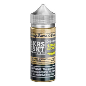 BKRS BSKT by MRKTPLCE eLiquids - Lemon Biscotti - 100ml / 3mg