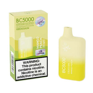 E.B. Design BC5000 - Disposable Vape Device - Mango Peach - 13ml / 50mg