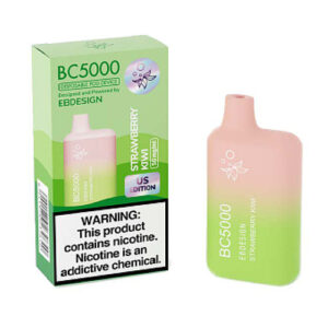 E.B. Design BC5000 - Disposable Vape Device - Strawberry Kiwi - 13ml / 50mg