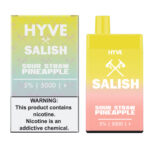 HYVE X Salish 5K - Disposable Vape Device - Sour Straw Pineapple - 12ml / 50mg