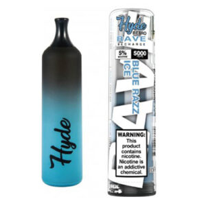 Hyde Retro Rave - Disposable Vape Device - Blue Razz Ice - 10ml / 50mg