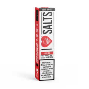 I Love Salts Tobacco-Free Nicotine MESH - Disposable Vape Device - Lush Ice - Single / 50mg