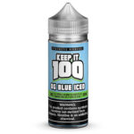 Keep It 100 Synthetic E-Juice - Iced Blue - 100ml / 3mg
