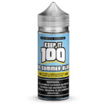 Keep It 100 Synthetic E-Juice - Summer Blue - 100ml / 3mg