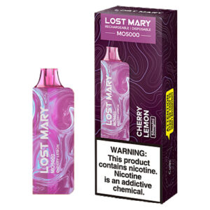 Lost Mary MO5000 - Disposable Vape Device - Cherry Lemon - 13ml / 50mg