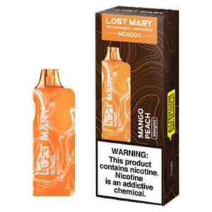 Lost Mary MO5000 - Disposable Vape Device - Mango Peach - 13ml / 50mg