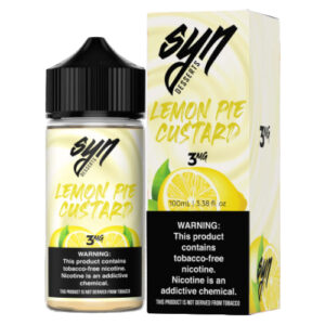 Syn E-Liquids - Lemon Pie Custard - 100ml / 6mg