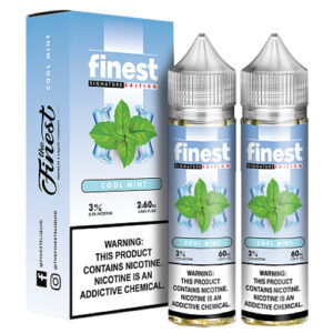 The Finest E-Liquid Synthetic - Cool Mint - Twin Pack (120ml) / 3mg