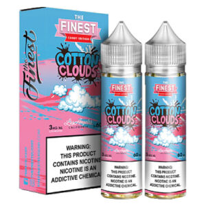 The Finest E-Liquid Synthetic - Cotton Clouds - Twin Pack (120ml) / 3mg