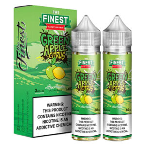 The Finest E-Liquid Synthetic - Green Apple Citrus - Twin Pack (120ml) / 3mg