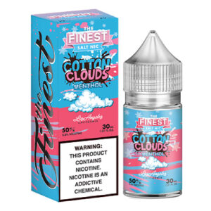 The Finest E-Liquid Synthetic SALTS - Cotton Clouds Menthol - 30ml / 30mg