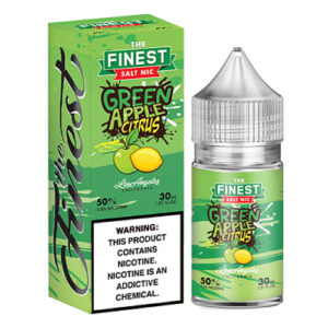 The Finest E-Liquid Synthetic SALTS - Green Apple Citrus - 30ml / 5mg