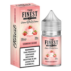 The Finest E-Liquid Synthetic SALTS - Strawberry Custard - 30ml / 30mg