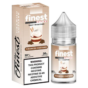 The Finest E-Liquid Synthetic SALTS - Tiramisu Custard - 30ml / 30mg