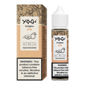 Yogi Delights Synthetic eLiquid - Peach Ice - 60ml / 3mg