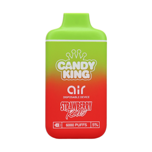 Candy King Air Synthetic - Disposable Vape Device - Strawberry Rolls - Single (12ml) / 50mg