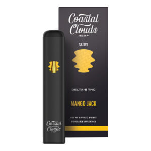 Coastal Clouds - Delta 8 Disposable - Mango Jack - Single (2ml)