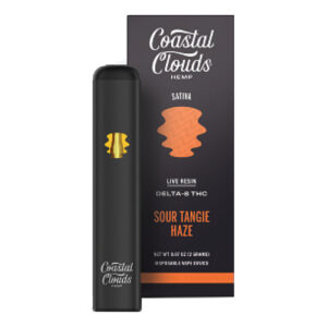 Coastal Clouds - Delta 8 Disposable - Sour Tangie Haze - Single (2ml)