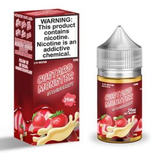 Custard Monster eJuice Synthetic SALT - Strawberry - 30ml / 24mg