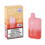 E.B. Design BC5000 - Disposable Vape Device - Peach Mango Watermelon - 9.5ml / 40mg