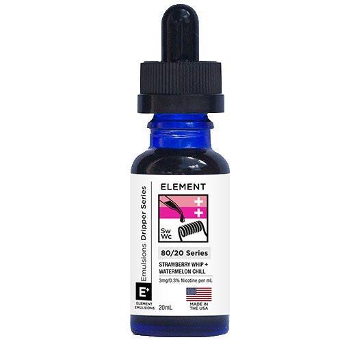 Element eLiquid Emulsions - Strawberry Whip + Watermelon Chill - 20ml - 20ml / 3mg