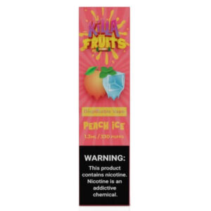 Killa Fruits - Disposable Vape Device - Peach Ice - 10 Pack