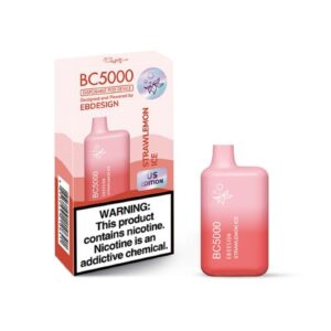 E.B. Design BC5000 - Disposable Vape Device - Strawmelon Ice - 9.5ml / 40mg