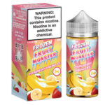 Frozen Fruit Monster eJuice Synthetic - Strawberry Banana Ice - 100ml / 6mg