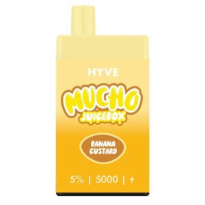 HYVE Mucho 5K Disposable - Banana Custard - 12ml / 50mg