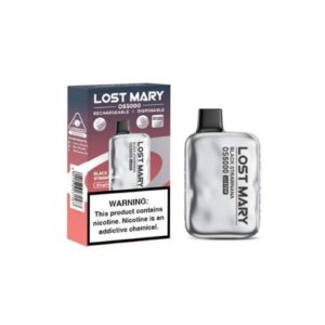 Lost Mary OS5000 Luster Edition - Disposable Vape Device - Black Strawnana - 13ml / 50mg