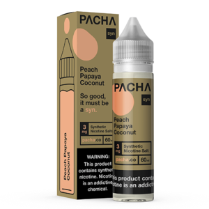 Pacha SYN Tobacco-Free - Peach Papaya Coconut Cream - 60ml / 3mg