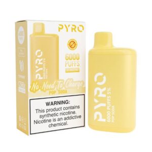 Pyro 6000 - Disposable Vape Device - Pop Soda - 13ml / 50mg