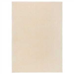 Rug Short Pile 120x170 cm Cream