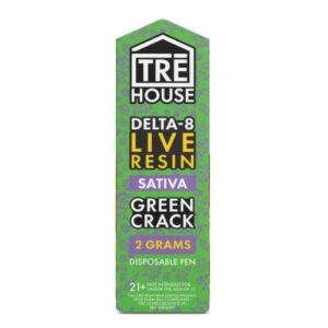 TRE House - D8:D9:D10 Disposable - Green Crack - 2 Grams - 2ml
