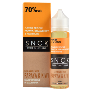 SNCK Snacks E-Liquid - Strawberry Papaya Kiwi - 60ml - 60ml / 0mg