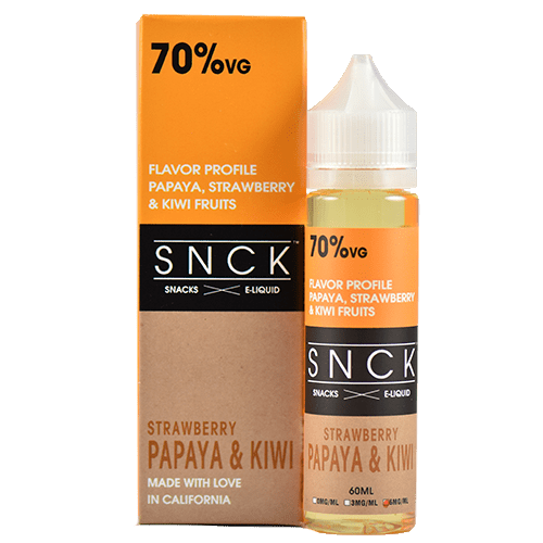 SNCK Snacks E-Liquid - Strawberry Papaya Kiwi - 60ml - 60ml / 0mg